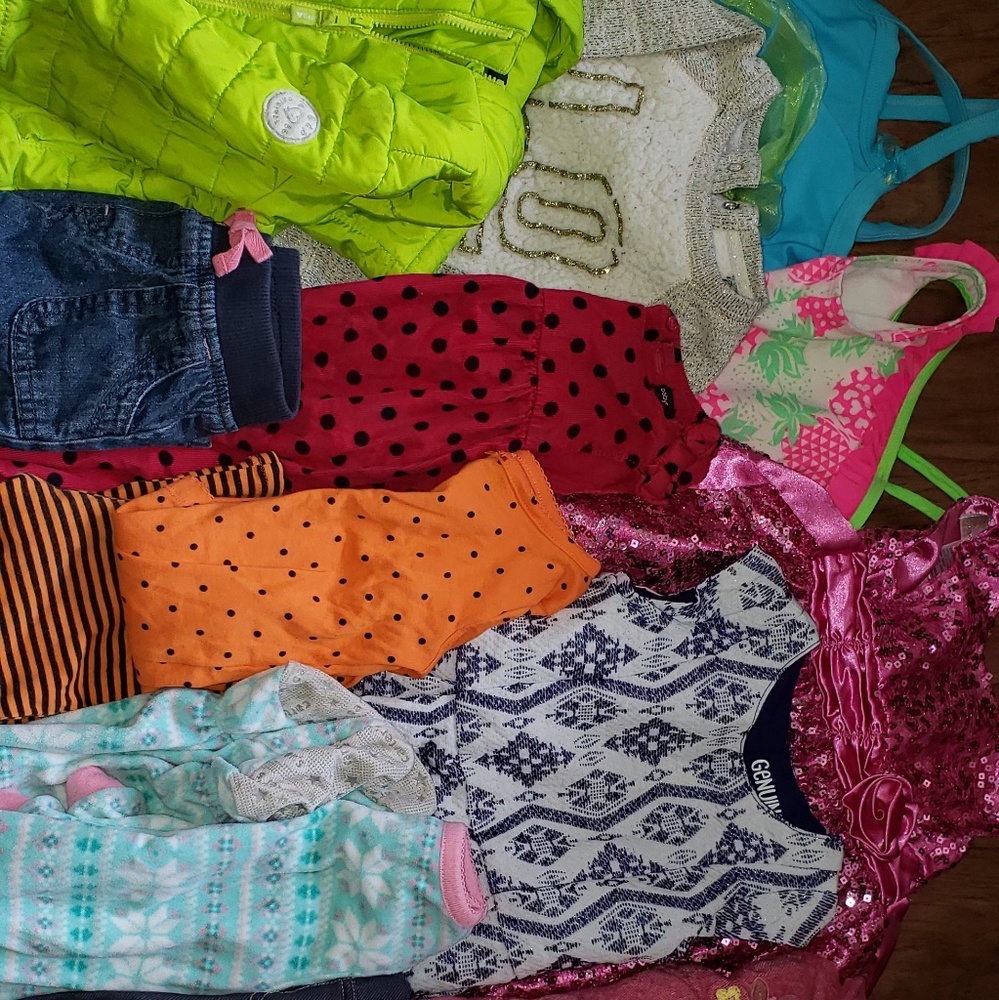Baby Gap, Oshkosh, Old Navy 12-24m girls lot